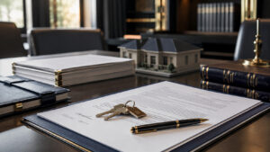 Contratos imobiliários assinados